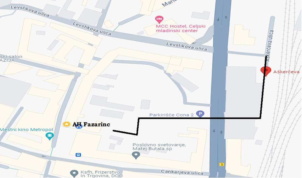 Apartments Fazarinc S Parkiriscem 采列 外观 照片